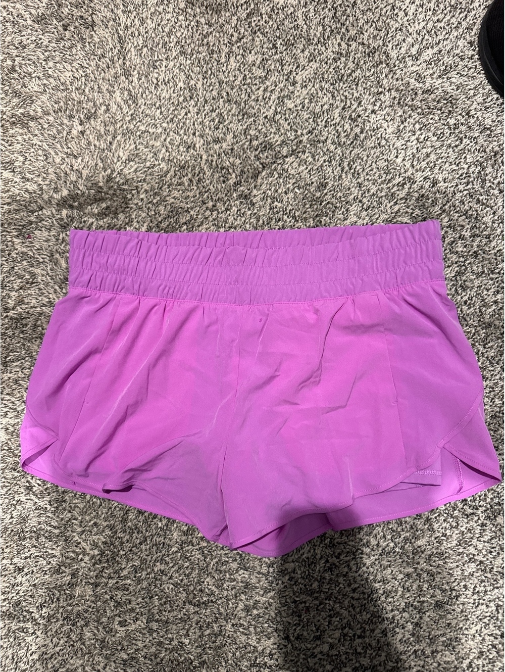 Avia Women's Athletic Purple Shorts with Inner Liner Size XL (16-18)
